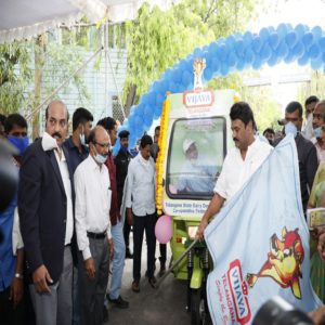Vijaya Dairy Electric vehicle launch